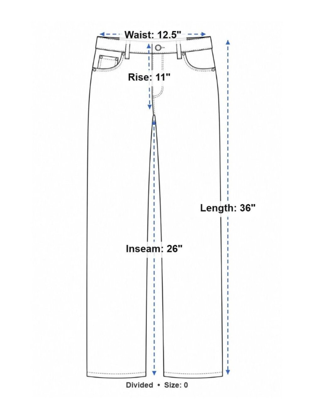 H&M Size 0 Straight High Waist Ankle-Length Jeans White NEW - Picture 8 of 9